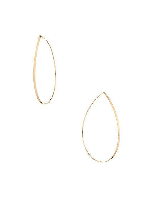 Lana Jewelry 14k Yellow Gold Teardrop Earrings