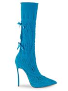 Casadei Lace Tall Boots