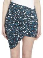 Alexandre Vauthier Microcrystal Ruched Mini Skirt