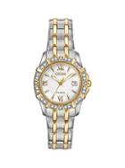 Citizen Eco-drive Diamond & Two-tone Stainless Steel Bracelet Watch