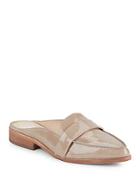 Vince Camuto Kirstie Backless Patent Leather Mules