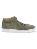 Magnanni High-top Suede Sneakers