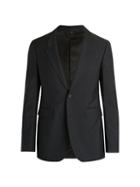 Burberry Mohair-blend Tailored Jacket
