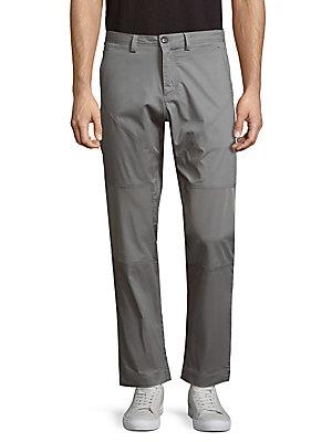 Saks Fifth Avenue Solid Four-pocket Pants