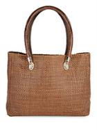 Cole Haan Benson Leather Weave Tote