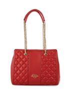 Love Moschino Quilted Small Tote
