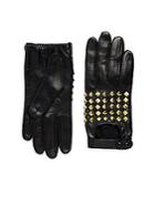 Portolano Stud Leather Gloves