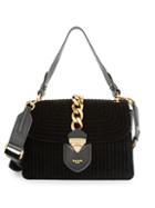 Moschino Quilted Box Crossbody Bag