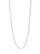 Mary Louise Designs White Sea Bamboo Single Strand Necklace