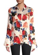 Mother Of Pearl Vera Floral Silk Shirt