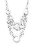 Rivka Friedman Chains Triple-layered Necklace