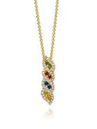 Le Vian Exotics Diamond & 14k Yellow Gold Pendant Necklace