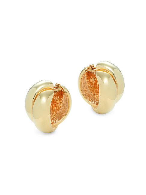 Roberto Coin 18k Yellow Gold Chic & Shine Hoop Earrings
