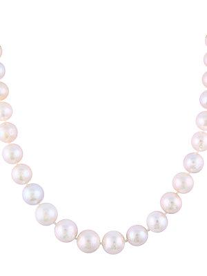 Masako Pearls 12-16mm White Pearl & 14k Yellow Gold Necklace