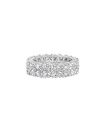 Diana M Jewels 14k White Gold & 4 Tcw Diamond Wedding Band Ring