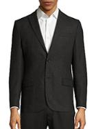 J. Lindeberg Tailored Wool Blend Suit Jacket