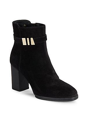 Tod's Round-toe Suede Boots