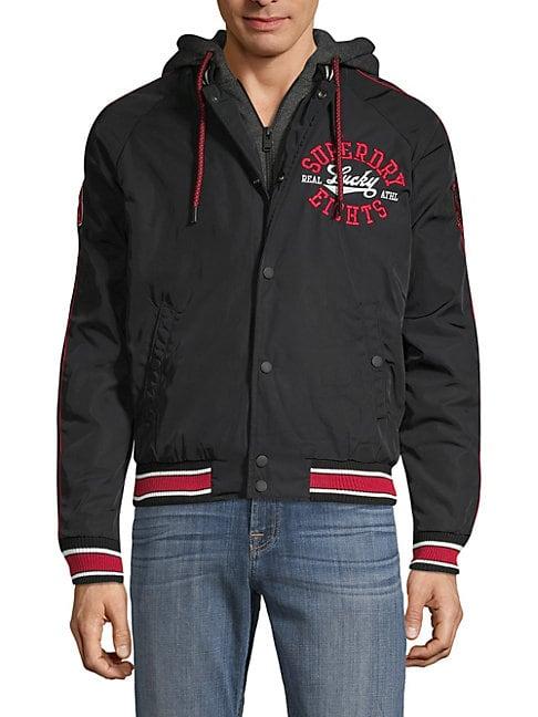 Superdry Embroidered Hooded Jacket