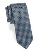 Saks Fifth Avenue Made In Italy Tetris Silk Tie