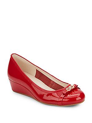 Cole Haan Elsie Patent Leather Wedges