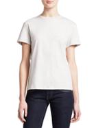 Helmut Lang Logo-embroidery Cotton Tee