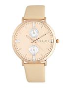 Ted Baker Plated Stainless Steel Multifunction Watch