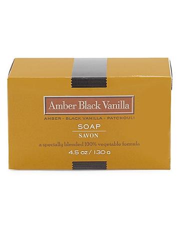 Lafco Amber Black Vanilla Bar Soap