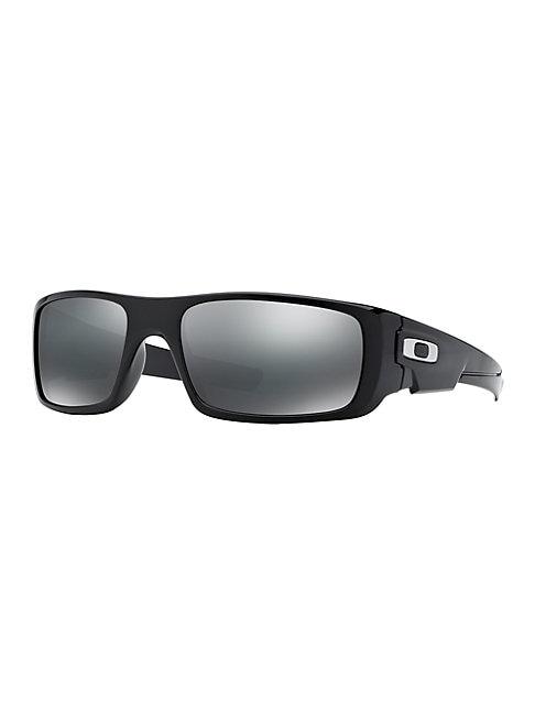 Oakley Rectangular Silver Flash-lens Sunglasses