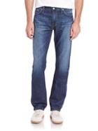 Ag Jeans The Graduate Straight-fit Twill Jeans