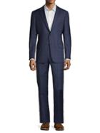Hickey Freeman Milburn Iim Series Regular-fit Plaid Wool Suit