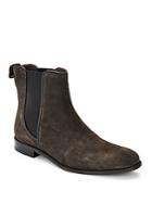 John Varvatos Leather Pull Over Boots