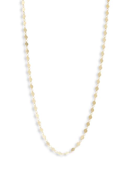 Saks Fifth Avenue 14k Yellow Gold Circle Chain Necklace