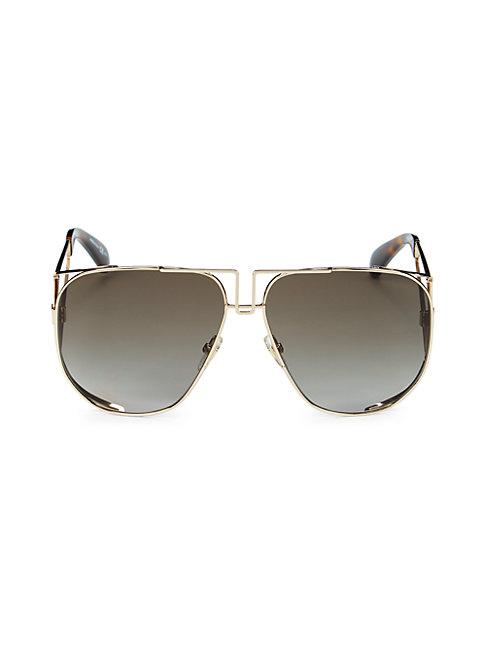 Givenchy 55mm Aviator Sunglasses