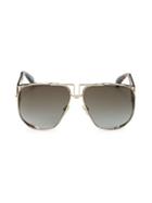 Givenchy 55mm Aviator Sunglasses