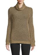 Valentino Ribbed Perforated Sweater