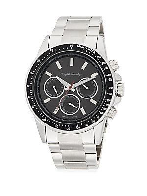 English Laundry Stainless Steel Chronograph Watch