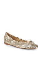 Sam Edelman Felicia Perforated Patent Leather Ballet Flats