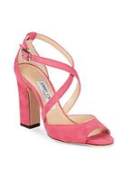 Jimmy Choo Carrie Suede Sandals