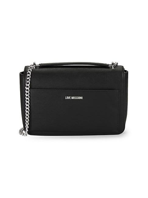 Love Moschino Chain Faux-leather Shoulder Bag