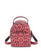 Furla Leopard Mini Leather Backpack