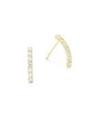 Ila Pheasey Diamond & 14k Yellow Gold Earrings