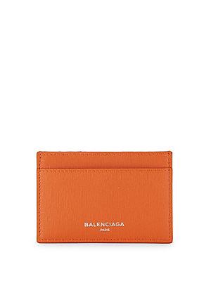 Balenciaga Textured Leather Card Case