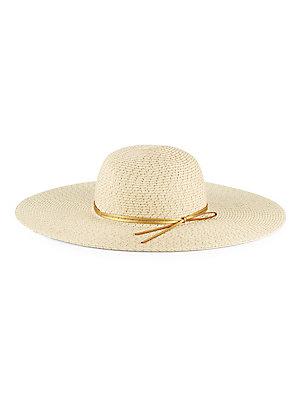 Saks Fifth Avenue Woven Paper Sun Hat