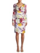 Dolce & Gabbana Floral Knee-length Stretch-silk Dress