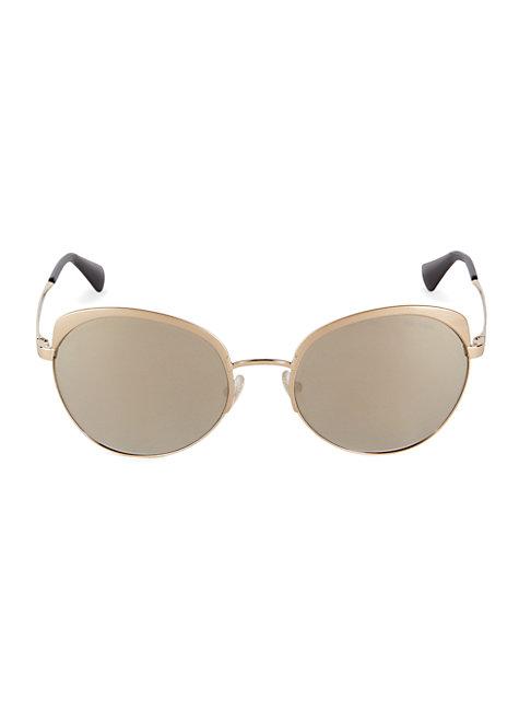 Prada 59mm Round Sunglasses