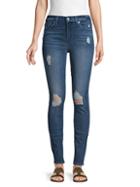 7 For All Mankind Gwenevere High-rise Distress Skinny Jeans
