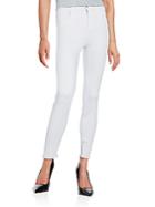 J Brand High-rise Cropped Skinny Jeans