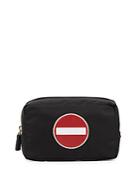 Anya Hindmarch Embossed Leather Make-up Pouch