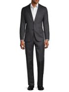 Eidos Classic Striped Wool Suit
