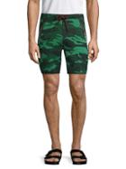 Superdry Camouflage-print Drawstring Shorts